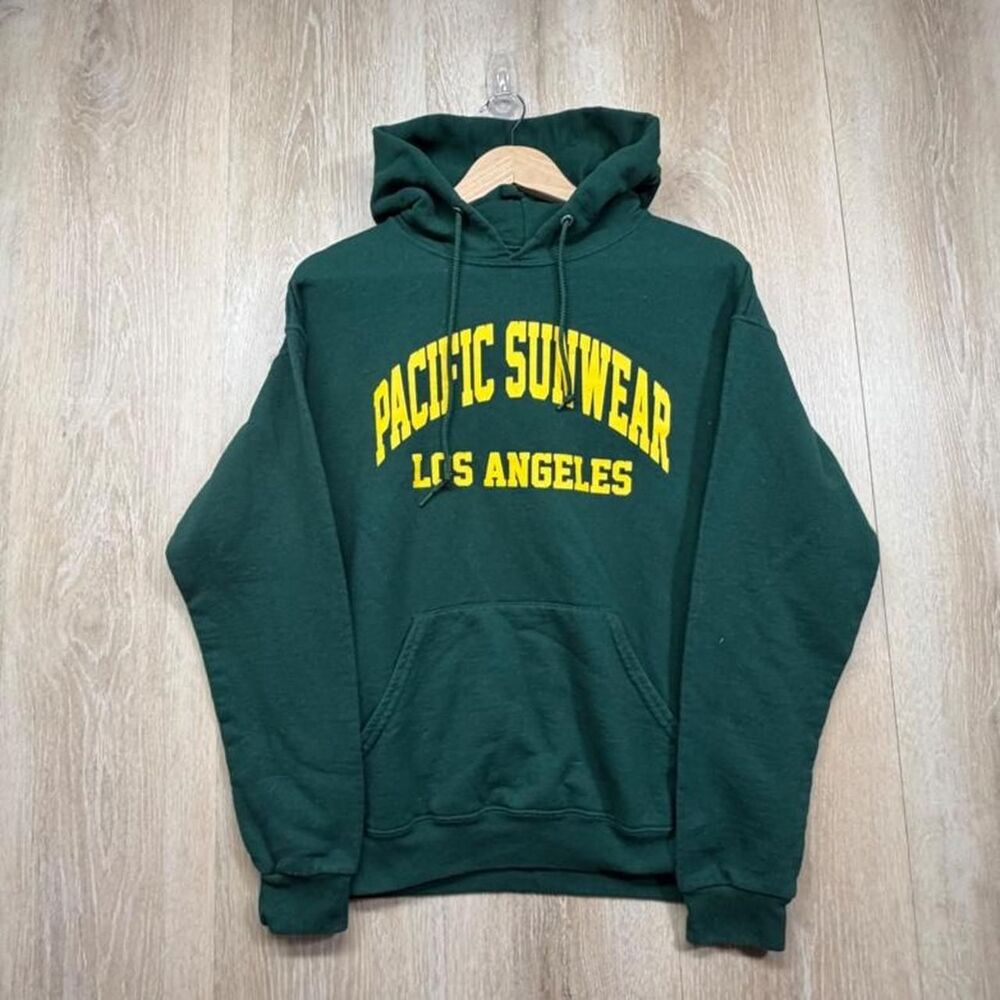 Pacsun Men's Green Hoodie